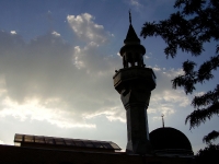 Minaret and dome